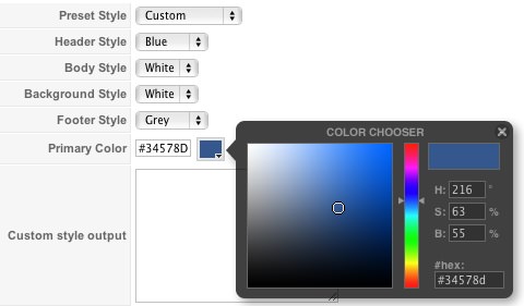 Color Chooser